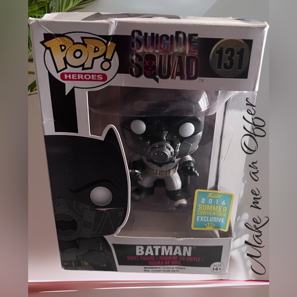 ✅ Funko POP! Heroes Batman Underwater Suicide Squad SDCC Exclusive 2016